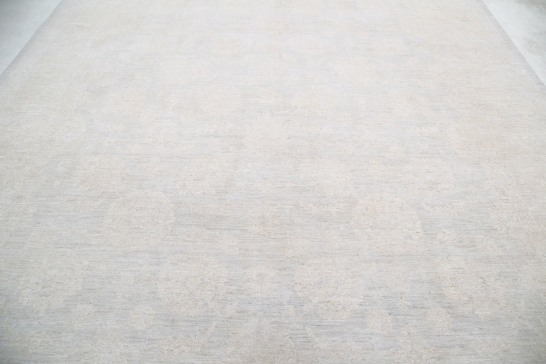 Hand Knotted Fine Serenity Wool Rug 9' 1" x 11' 7" - No. AT94519