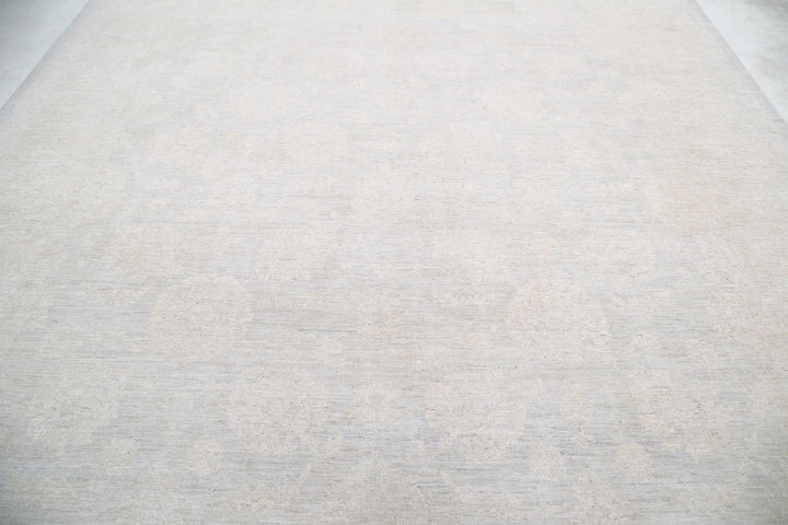 Hand Knotted Fine Serenity Wool Rug 9' 1" x 11' 7" - No. AT94519