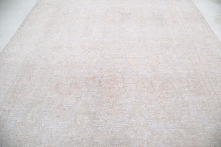 Hand Knotted Fine Serenity Wool Rug 8' 9" x 12' 1" - No. AT63192