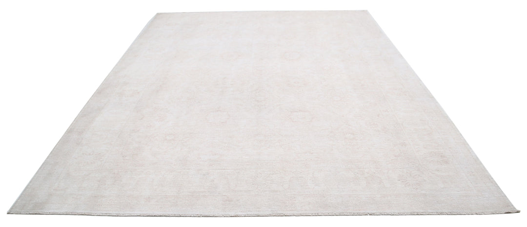 Hand Knotted Fine Serenity Wool Rug 9' 0" x 11' 6" - No. AT38301