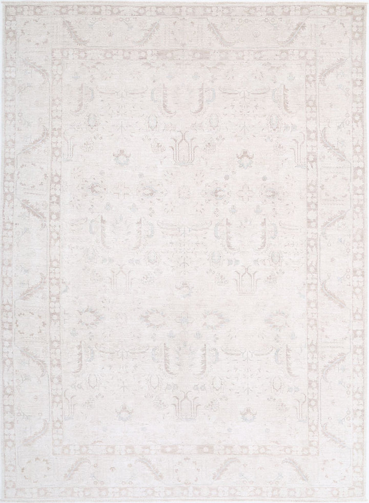 Hand Knotted Fine Serenity Wool Rug 8' 7" x 11' 7" - No. AT88091