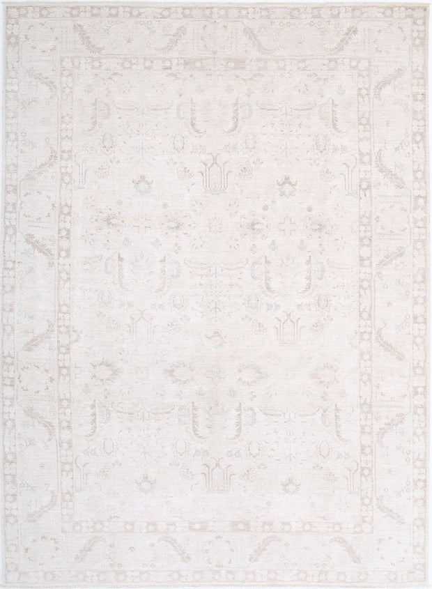 Hand Knotted Fine Serenity Wool Rug 8' 7" x 11' 7" - No. AT88091
