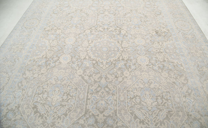 Hand Knotted Fine Serenity Wool Rug 8' 9" x 11' 10" - No. AT74972