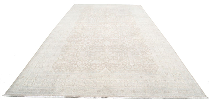 Hand Knotted Fine Serenity Wool Rug 8' 9" x 15' 7" - No. AT65547
