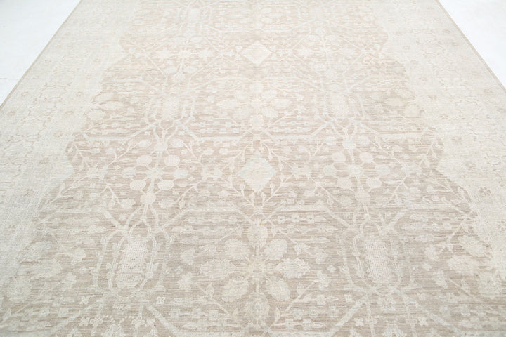 Hand Knotted Fine Serenity Wool Rug 8' 9" x 15' 7" - No. AT65547
