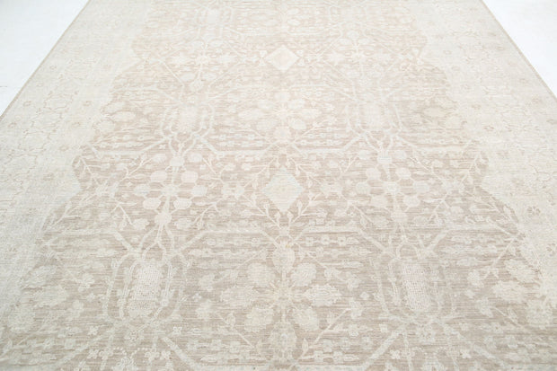 Hand Knotted Fine Serenity Wool Rug 8' 9" x 15' 7" - No. AT65547