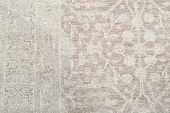 Hand Knotted Fine Serenity Wool Rug 8' 9" x 15' 7" - No. AT65547