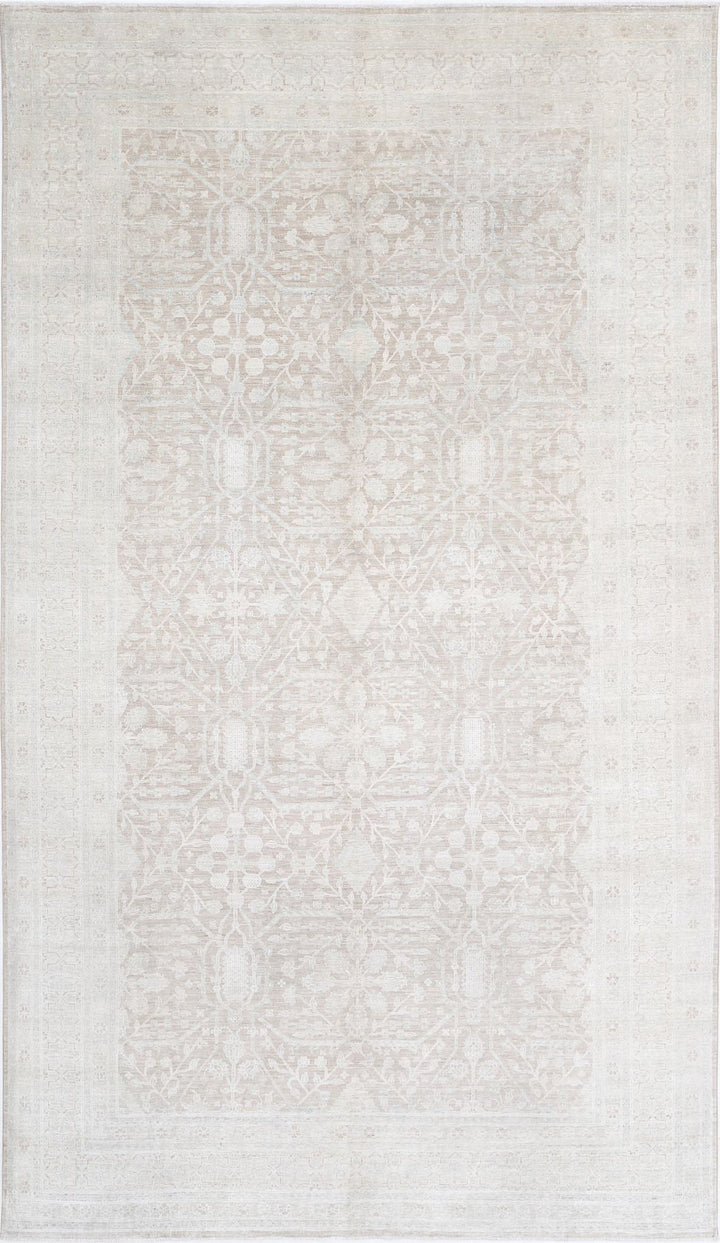 Hand Knotted Fine Serenity Wool Rug 8' 9" x 15' 7" - No. AT65547
