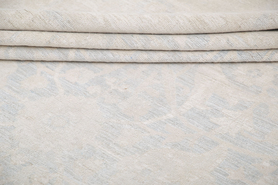 Hand Knotted Fine Serenity Wool Rug 17' 10" x 25' 1" - No. AT72418