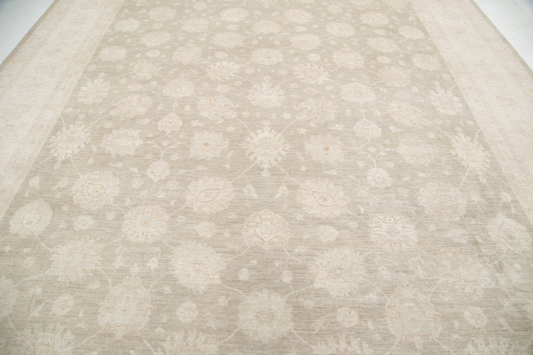 Hand Knotted Fine Serenity Wool Rug 11' 8" x 14' 9" - No. AT67043