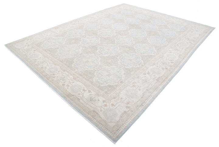Hand Knotted Fine Serenity Wool Rug 8' 9" x 11' 6" - No. AT25315