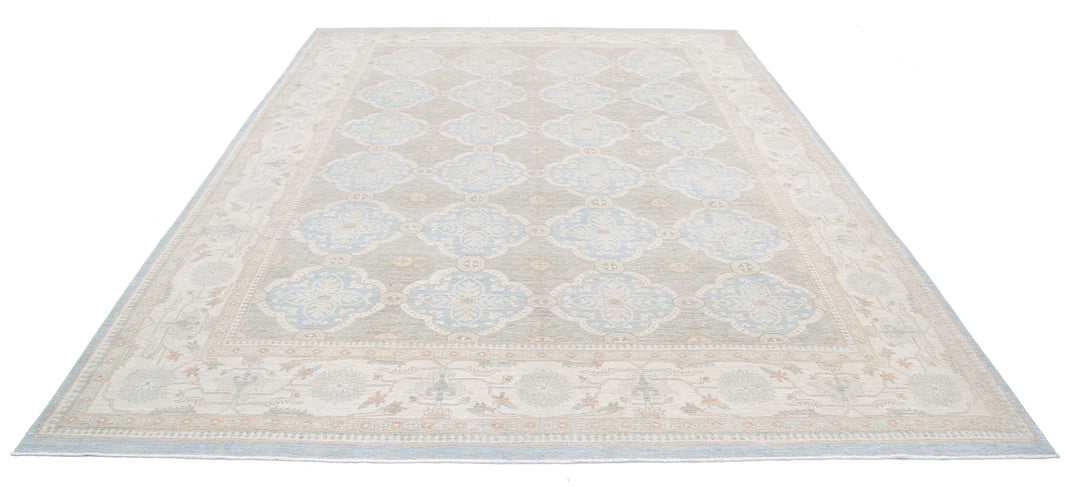 Hand Knotted Fine Serenity Wool Rug 8' 9" x 11' 6" - No. AT25315