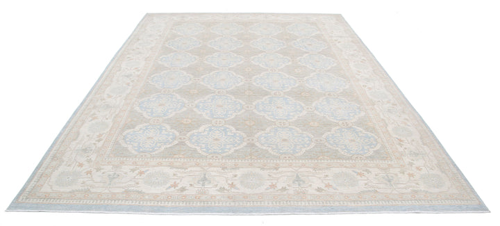 Hand Knotted Fine Serenity Wool Rug 8' 9" x 11' 6" - No. AT25315