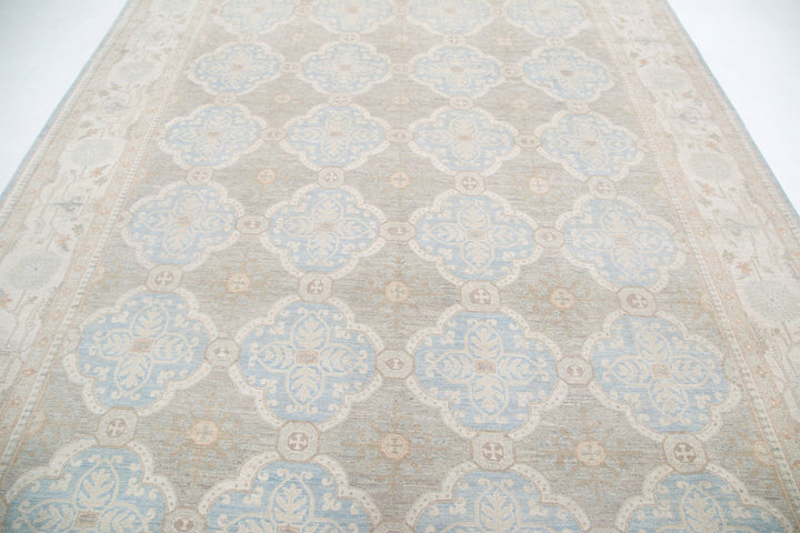 Hand Knotted Fine Serenity Wool Rug 8' 9" x 11' 6" - No. AT25315