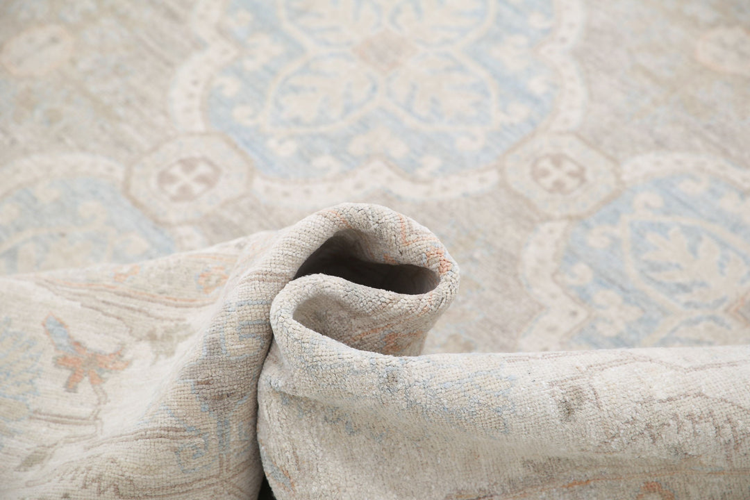 Hand Knotted Fine Serenity Wool Rug 8' 9" x 11' 6" - No. AT25315