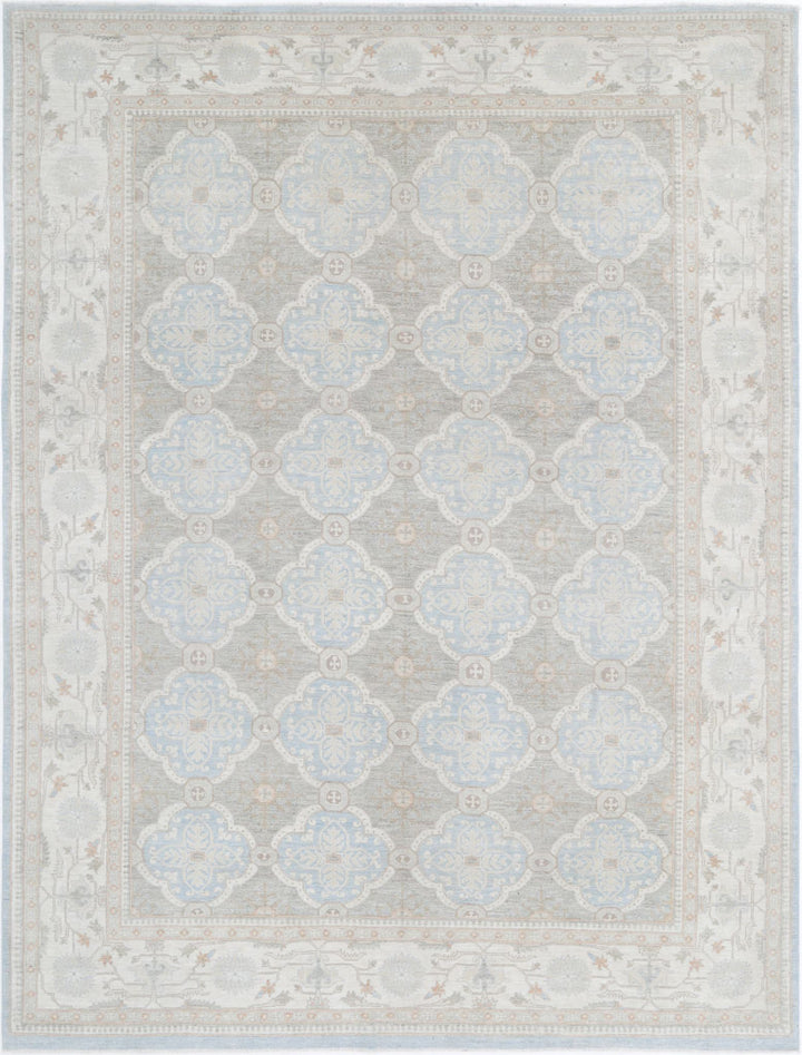 Hand Knotted Fine Serenity Wool Rug 8' 9" x 11' 6" - No. AT25315