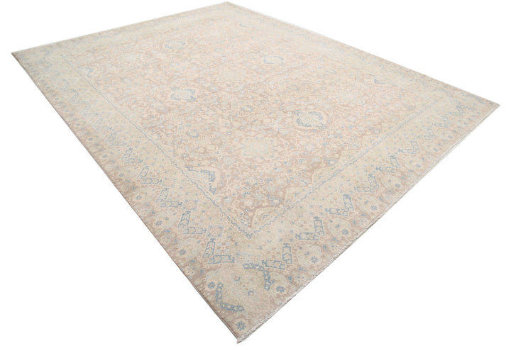 Hand Knotted Fine Serenity Wool Rug 8' 10" x 11' 6" - No. AT58324