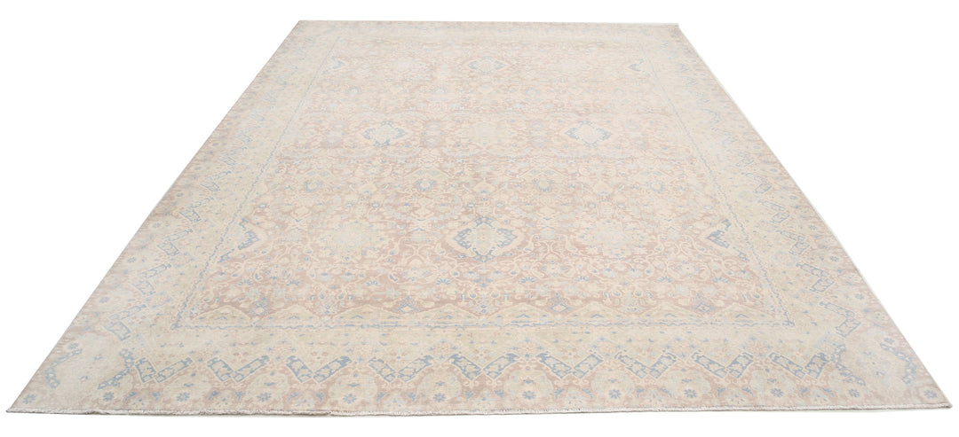 Hand Knotted Fine Serenity Wool Rug 8' 10" x 11' 6" - No. AT58324