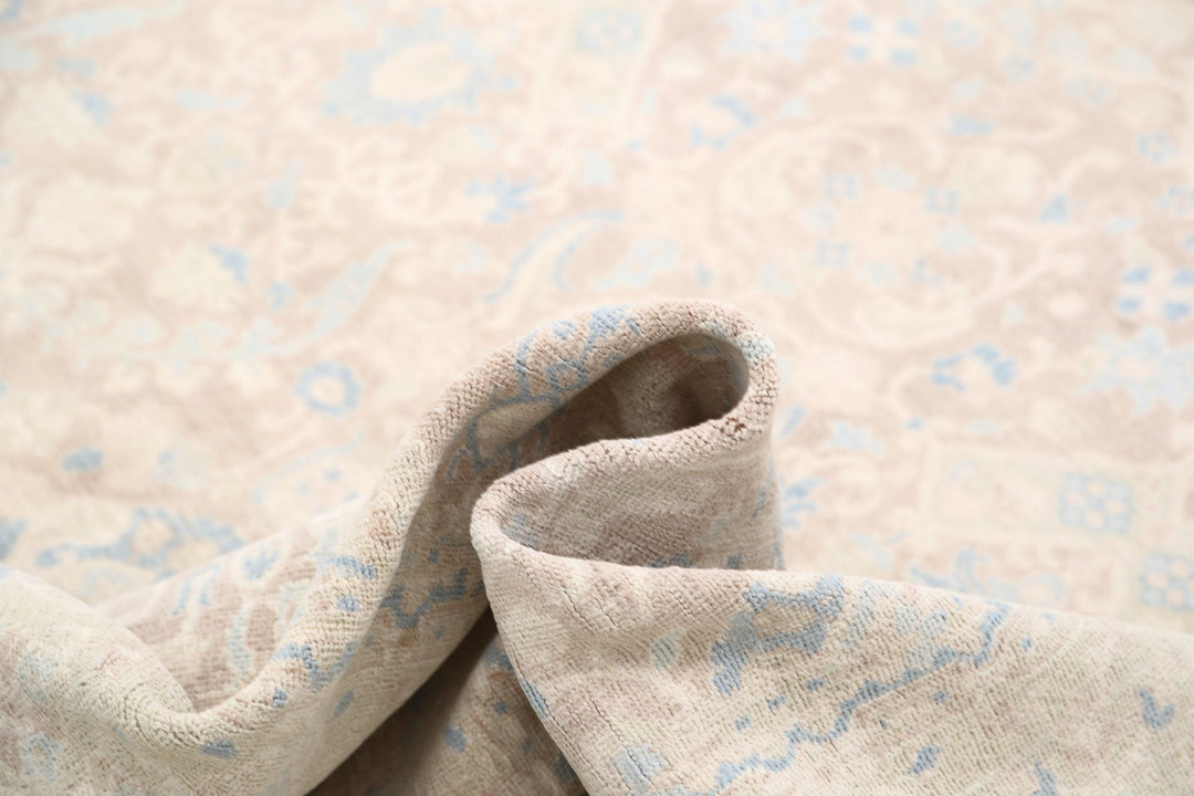 Hand Knotted Fine Serenity Wool Rug 8' 10" x 11' 6" - No. AT58324