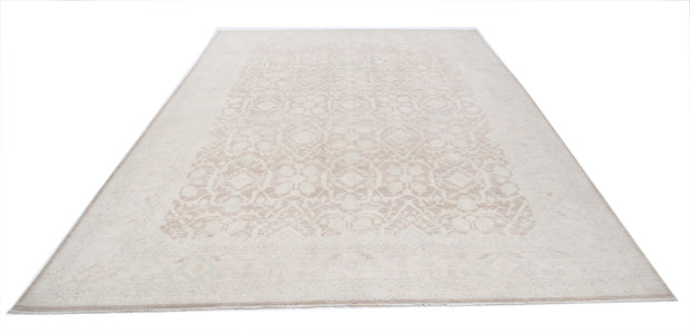 Hand Knotted Fine Serenity Wool Rug 8' 10" x 11' 9" - No. AT84075