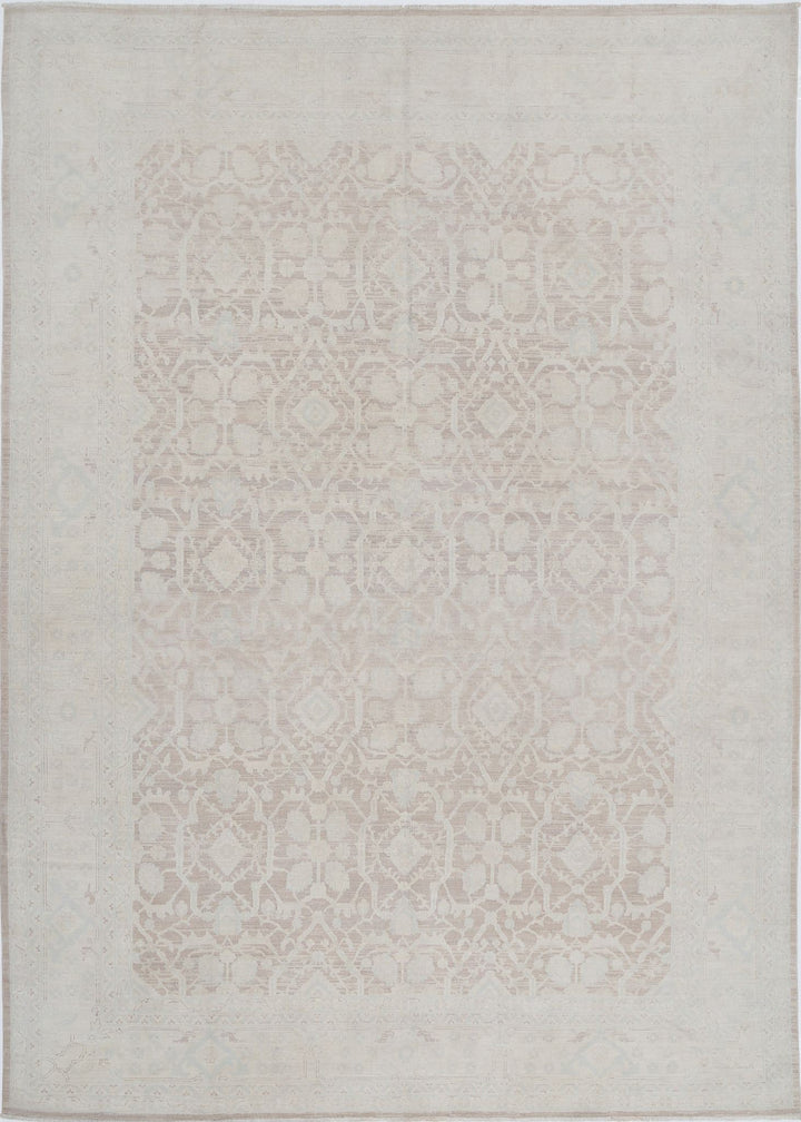 Hand Knotted Fine Serenity Wool Rug 8' 10" x 11' 9" - No. AT84075
