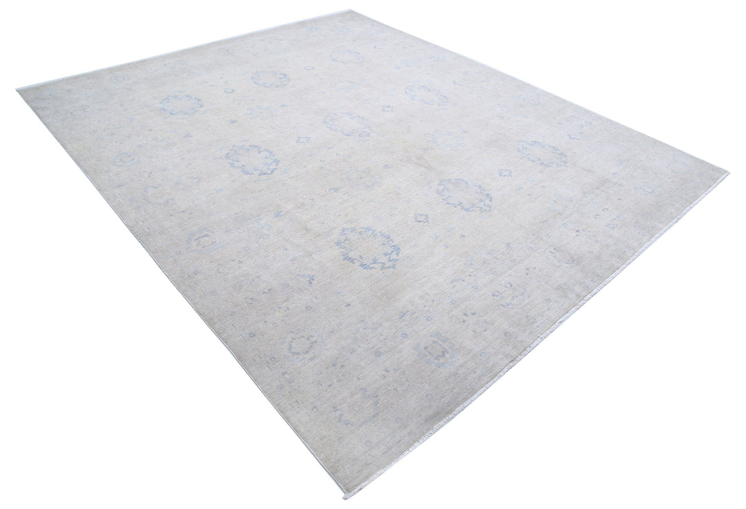 Hand Knotted Fine Serenity Wool Rug 8' 1" x 9' 8" - No. AT96005
