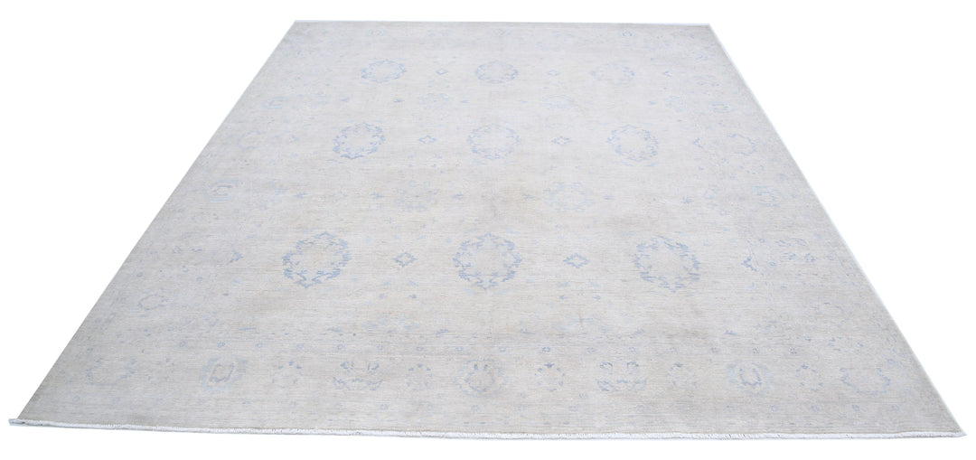 Hand Knotted Fine Serenity Wool Rug 8' 1" x 9' 8" - No. AT96005