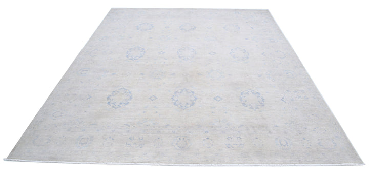 Hand Knotted Fine Serenity Wool Rug 8' 1" x 9' 8" - No. AT96005