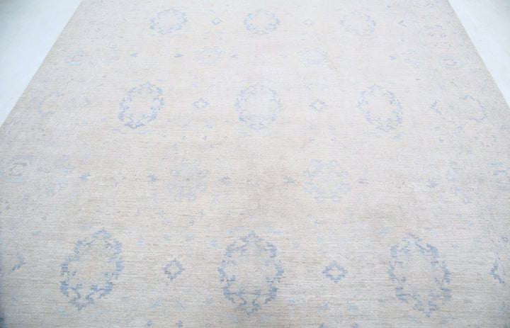 Hand Knotted Fine Serenity Wool Rug 8' 1" x 9' 8" - No. AT96005