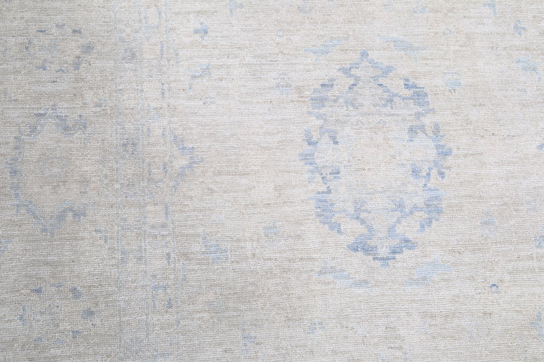 Hand Knotted Fine Serenity Wool Rug 8' 1" x 9' 8" - No. AT96005