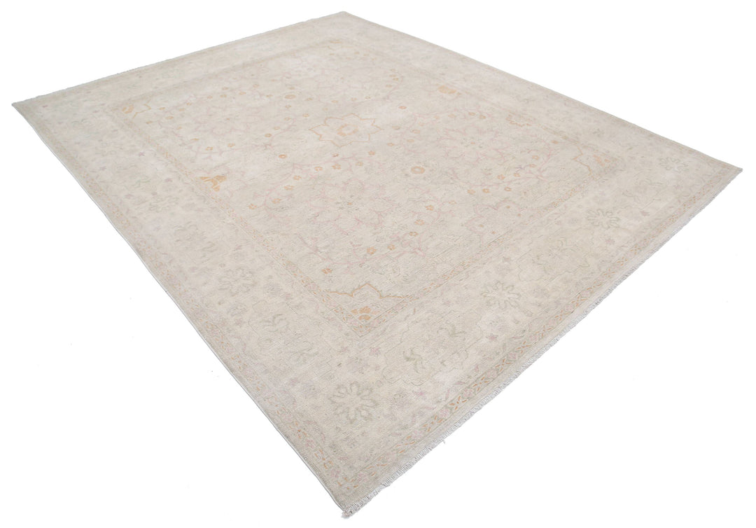 Hand Knotted Fine Serenity Wool Rug 7' 11" x 9' 9" - No. AT53079