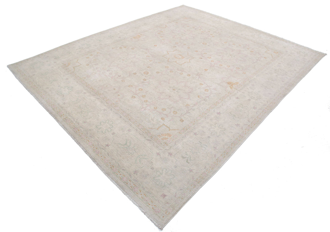 Hand Knotted Fine Serenity Wool Rug 7' 11" x 9' 9" - No. AT53079