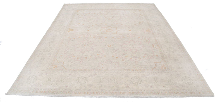 Hand Knotted Fine Serenity Wool Rug 7' 11" x 9' 9" - No. AT53079
