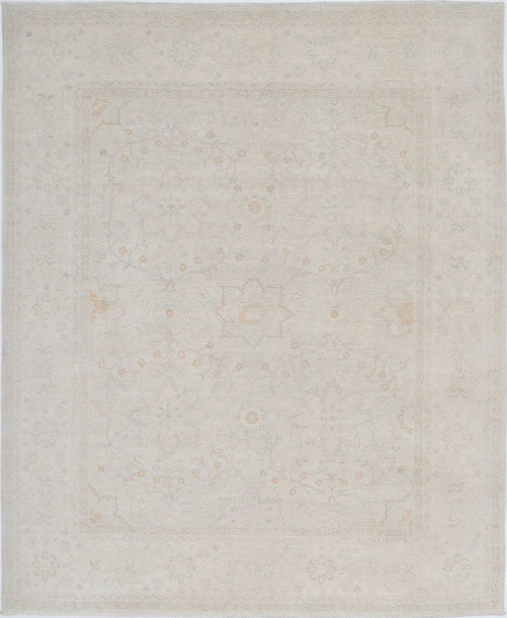 Hand Knotted Fine Serenity Wool Rug 7' 11" x 9' 9" - No. AT53079