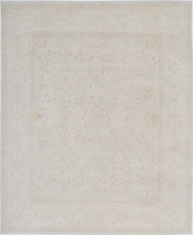 Hand Knotted Fine Serenity Wool Rug 7' 11" x 9' 9" - No. AT53079