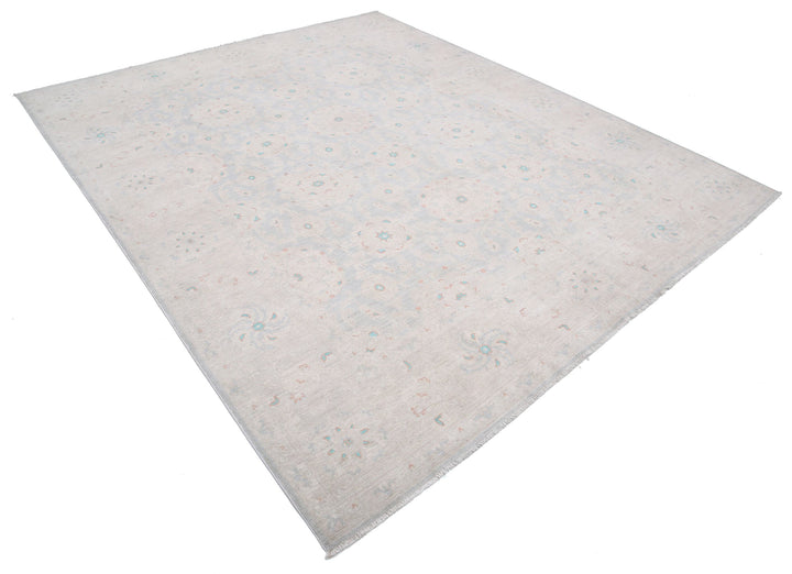Hand Knotted Fine Serenity Wool Rug 8' 0" x 9' 5" - No. AT97076