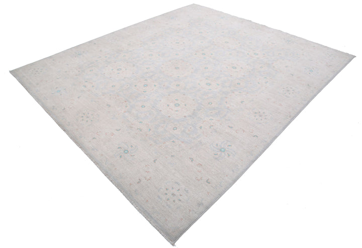 Hand Knotted Fine Serenity Wool Rug 8' 0" x 9' 5" - No. AT97076