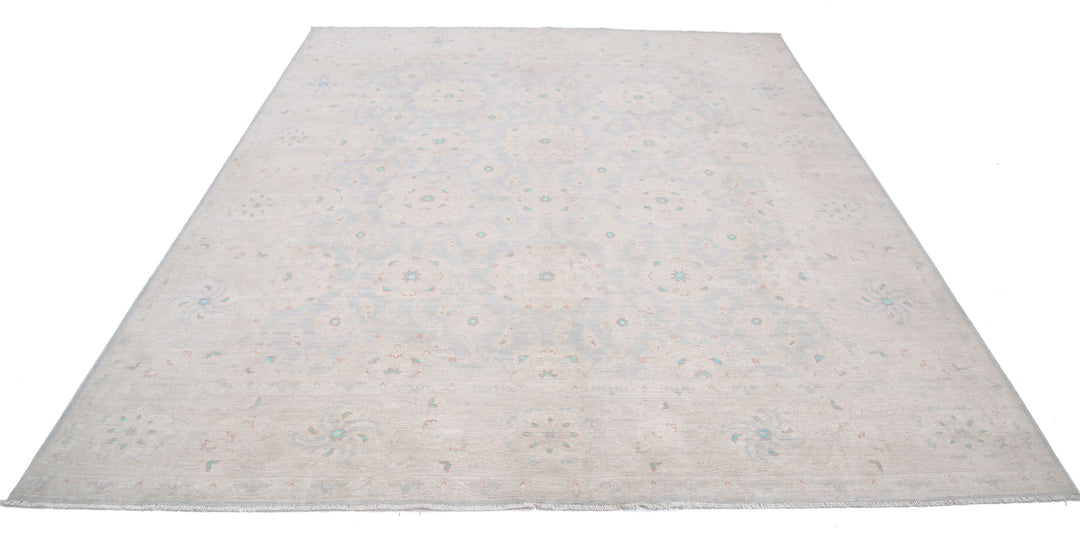 Hand Knotted Fine Serenity Wool Rug 8' 0" x 9' 5" - No. AT97076