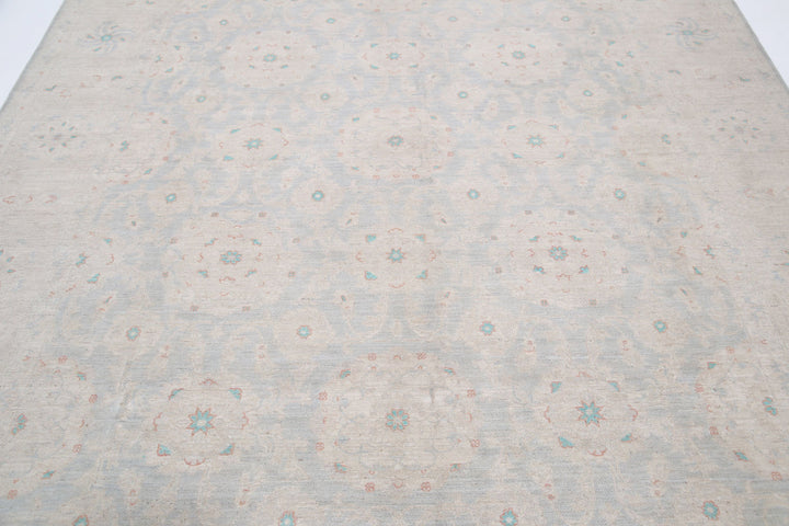 Hand Knotted Fine Serenity Wool Rug 8' 0" x 9' 5" - No. AT97076