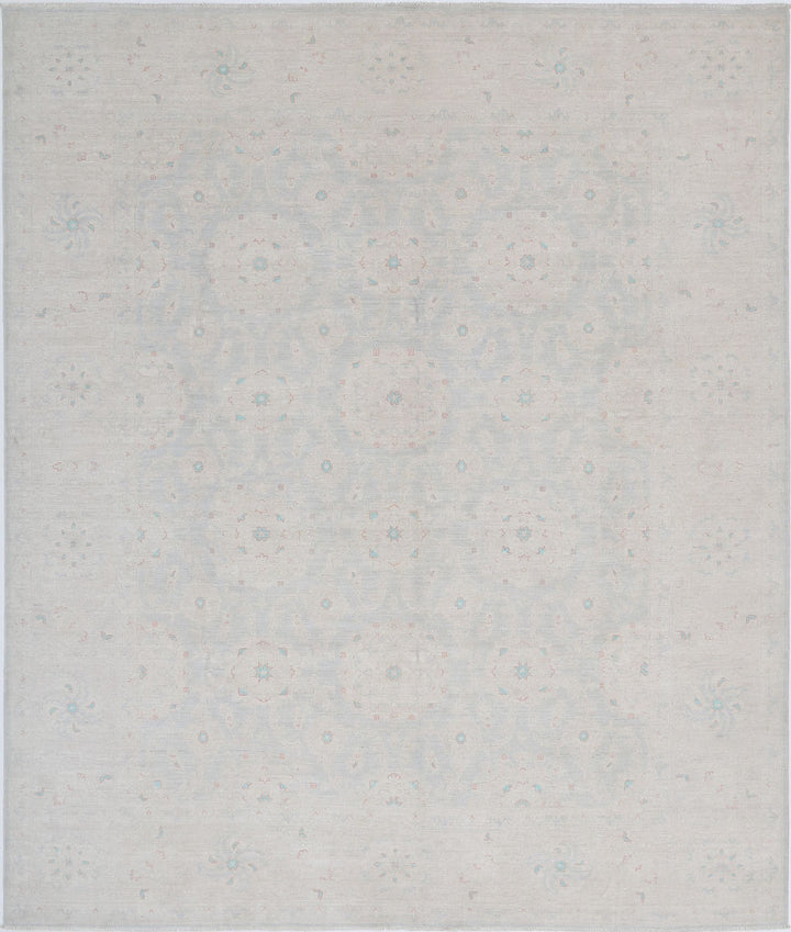 Hand Knotted Fine Serenity Wool Rug 8' 0" x 9' 5" - No. AT97076