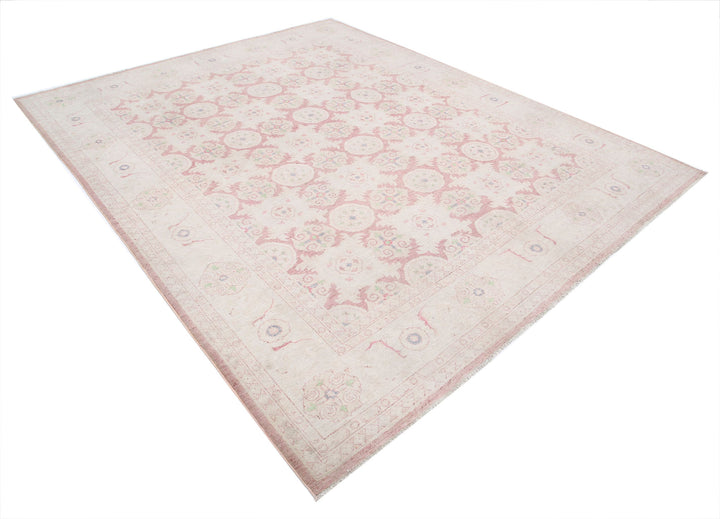 Hand Knotted Fine Serenity Wool Rug 8' 0" x 9' 7" - No. AT54878