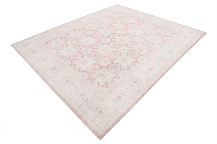 Hand Knotted Fine Serenity Wool Rug 8' 0" x 9' 7" - No. AT54878