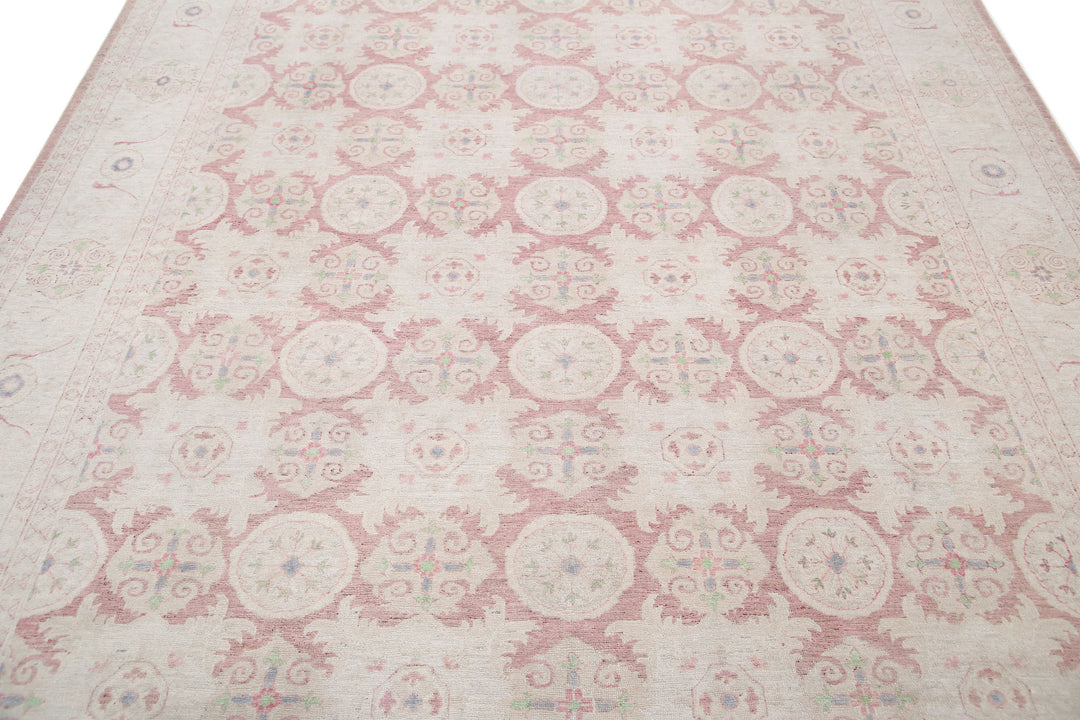 Hand Knotted Fine Serenity Wool Rug 8' 0" x 9' 7" - No. AT54878