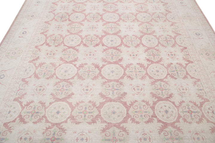 Hand Knotted Fine Serenity Wool Rug 8' 0" x 9' 7" - No. AT54878