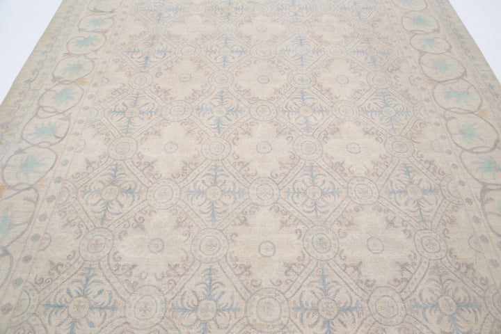 Hand Knotted Fine Serenity Wool Rug 7' 10" x 10' 0" - No. AT76972