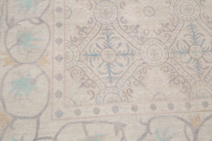 Hand Knotted Fine Serenity Wool Rug 7' 10" x 10' 0" - No. AT76972