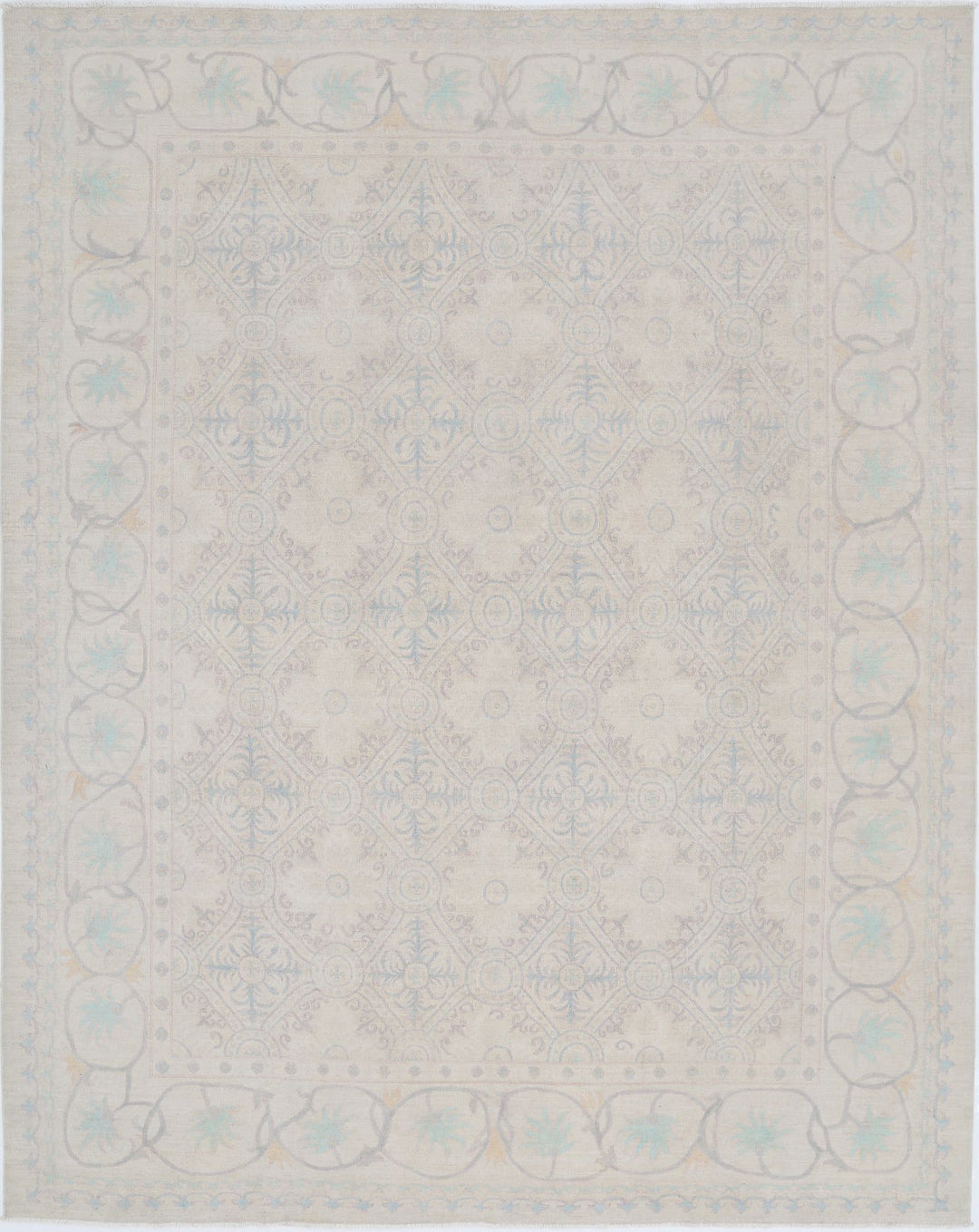 Hand Knotted Fine Serenity Wool Rug 7' 10" x 10' 0" - No. AT76972