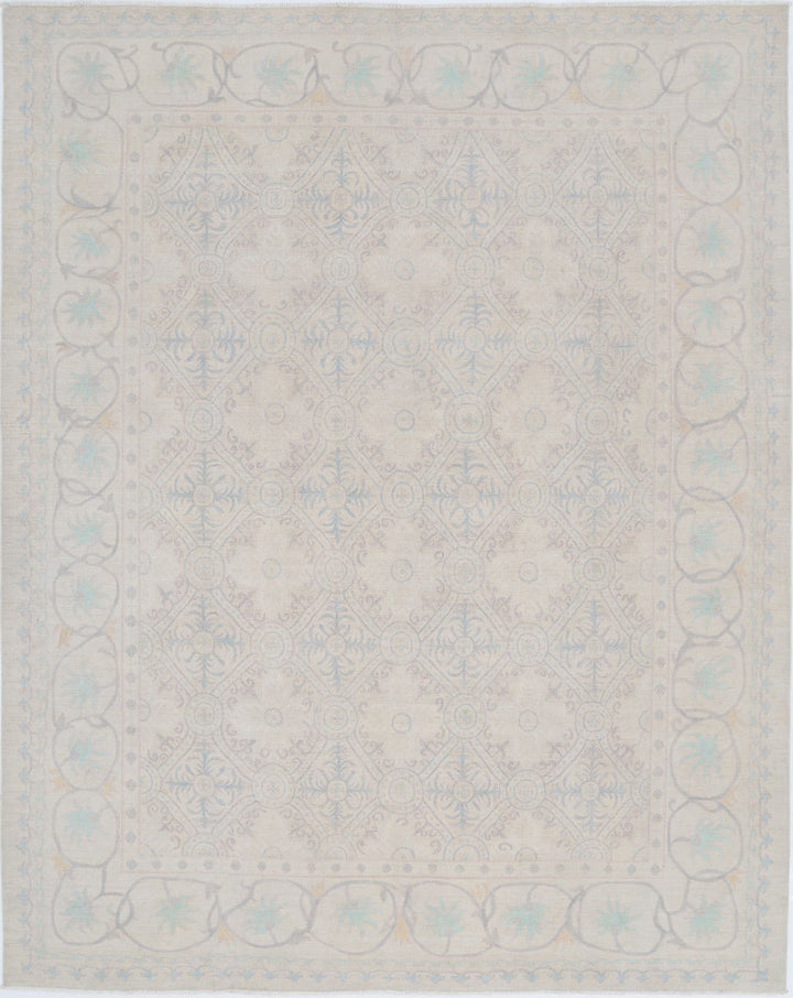 Hand Knotted Fine Serenity Wool Rug 7' 10" x 10' 0" - No. AT76972