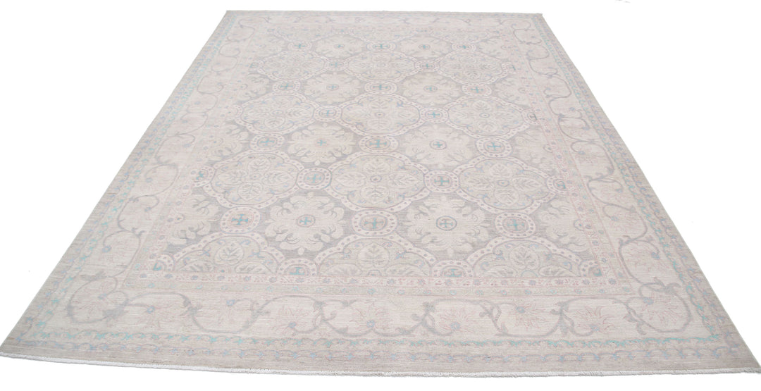 Hand Knotted Fine Serenity Wool Rug 7' 10" x 10' 0" - No. AT85607