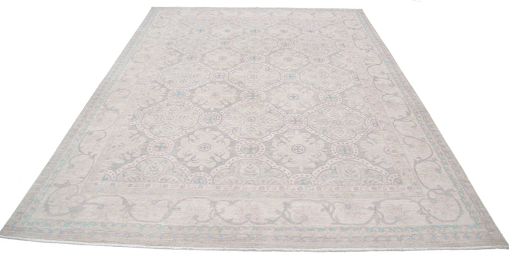 Hand Knotted Fine Serenity Wool Rug 7' 10" x 10' 0" - No. AT85607